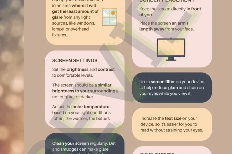 How to Reduce Eye Strain from Screen Work for Better Comfort in the UAE