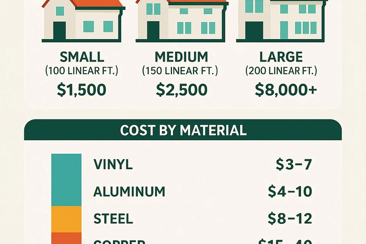 How Much Do Gutters Cost and How to Save on Installation