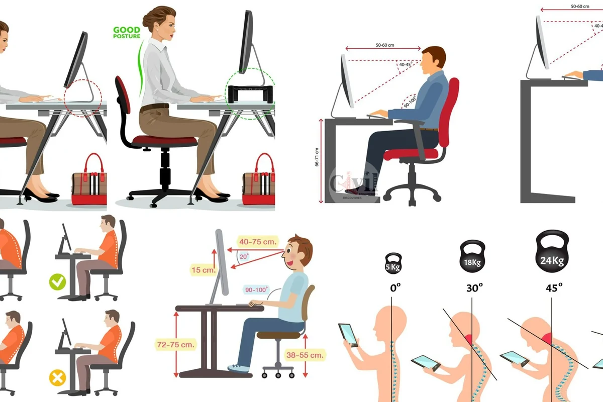 How to Improve Posture at a Desk Job for Better Health in the UAE