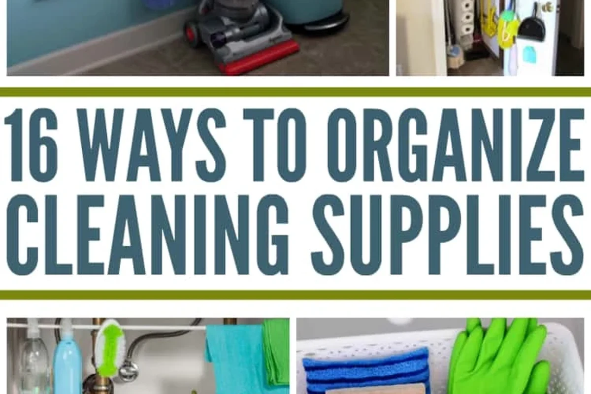 How to Organize Cleaning Supplies Efficiently in the UAE