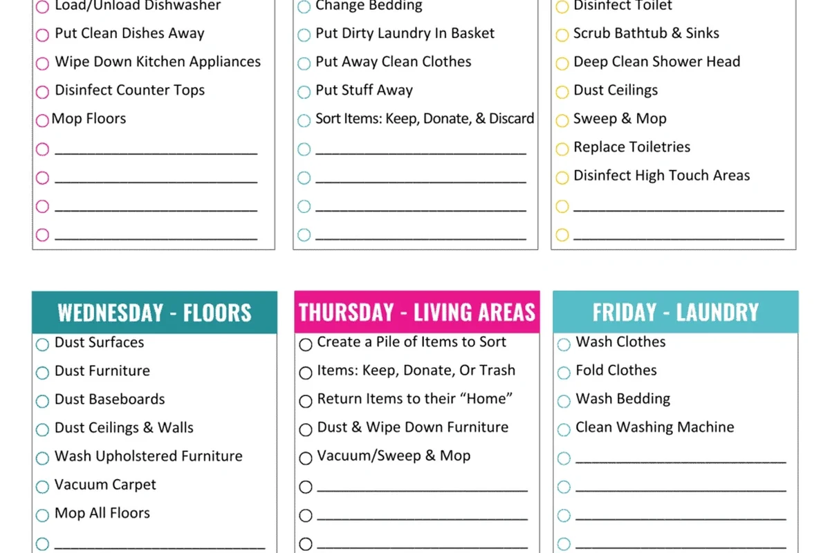 How to Make a Weekly Cleaning Checklist for Apartments in the UAE
