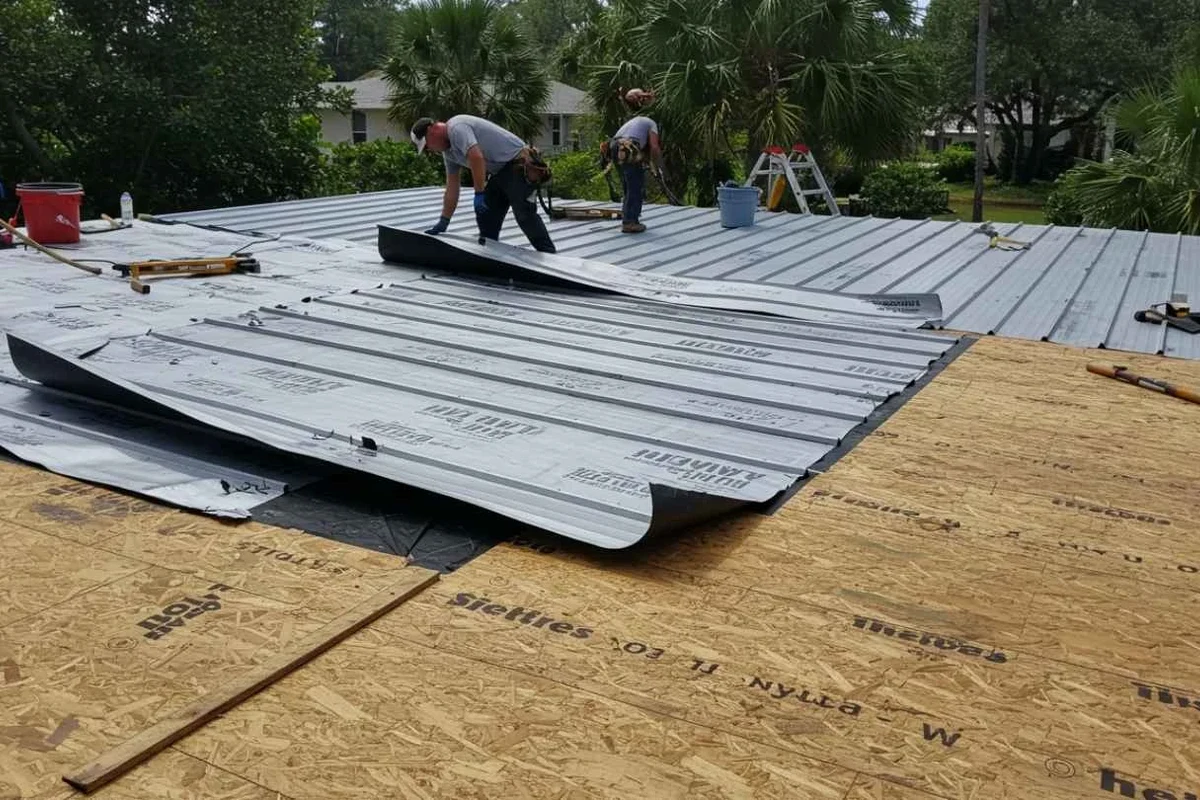 Peel and Stick Underlayment for Metal Roof Easy