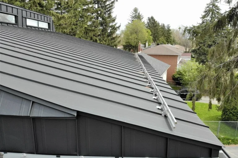 Snow Guards for Standing Seam Metal Roofs to Prevent Snow