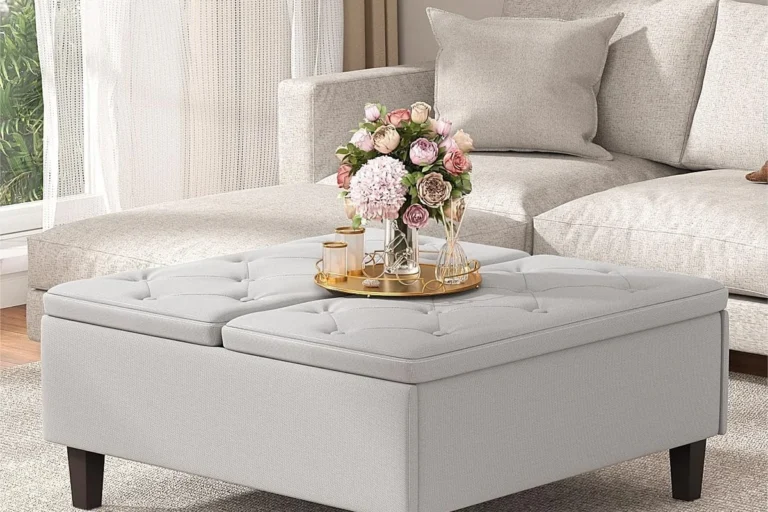 Storage Ottoman vs Coffee Table with Storage in the UAE