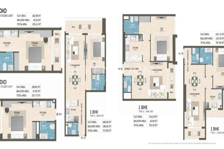 How to Separate Living and Sleeping Areas in a Studio