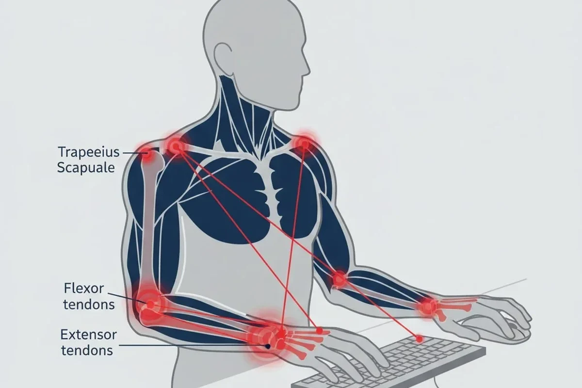 How to Prevent Wrist Pain from Typing for Comfortable in the UAE