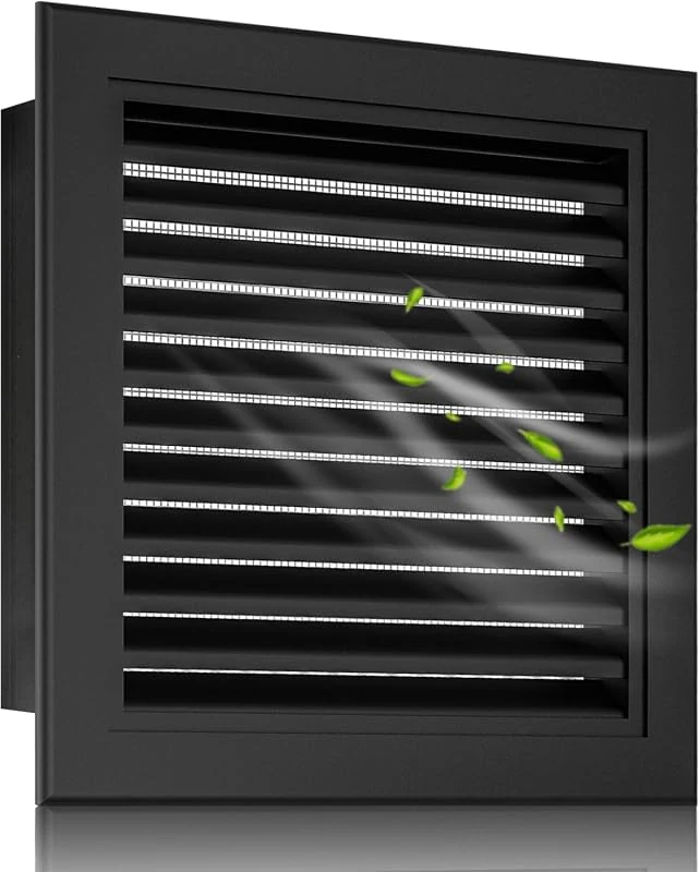 18 x18 Aluminum Gable Vent with Screen for Efficient Attic Airflow Solutions