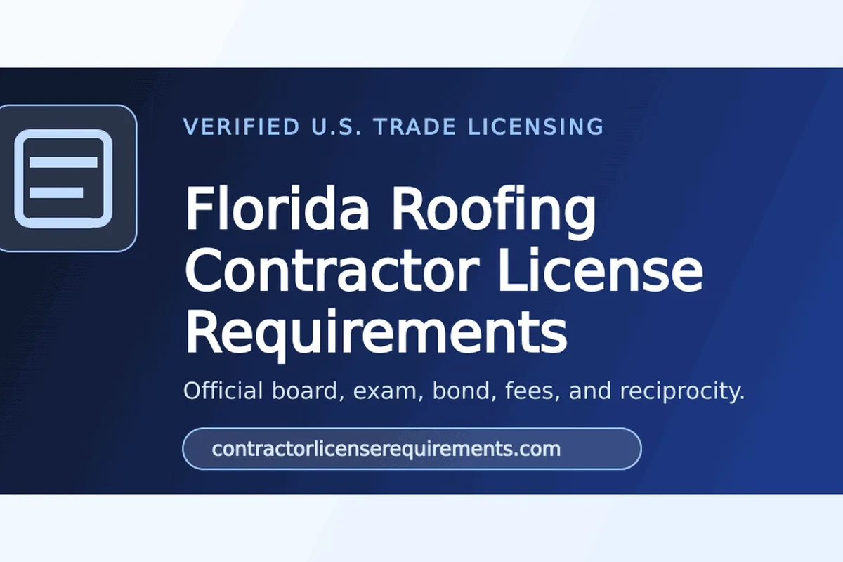How to Obtain a Roofing License in Florida