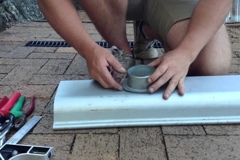 How to Cut Hole in Gutter for Downpipe Easily