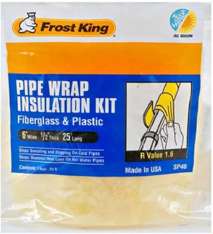 Thermwell Products SP46 Fiberglass Pipe Insulation Kit for Efficient Temperature Control