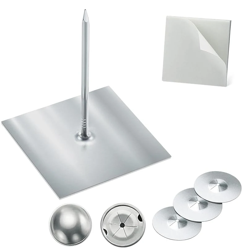 300 Pcs Self Stick Insulation Pins with Washers - Ideal for Foam Board Wall and Ceiling