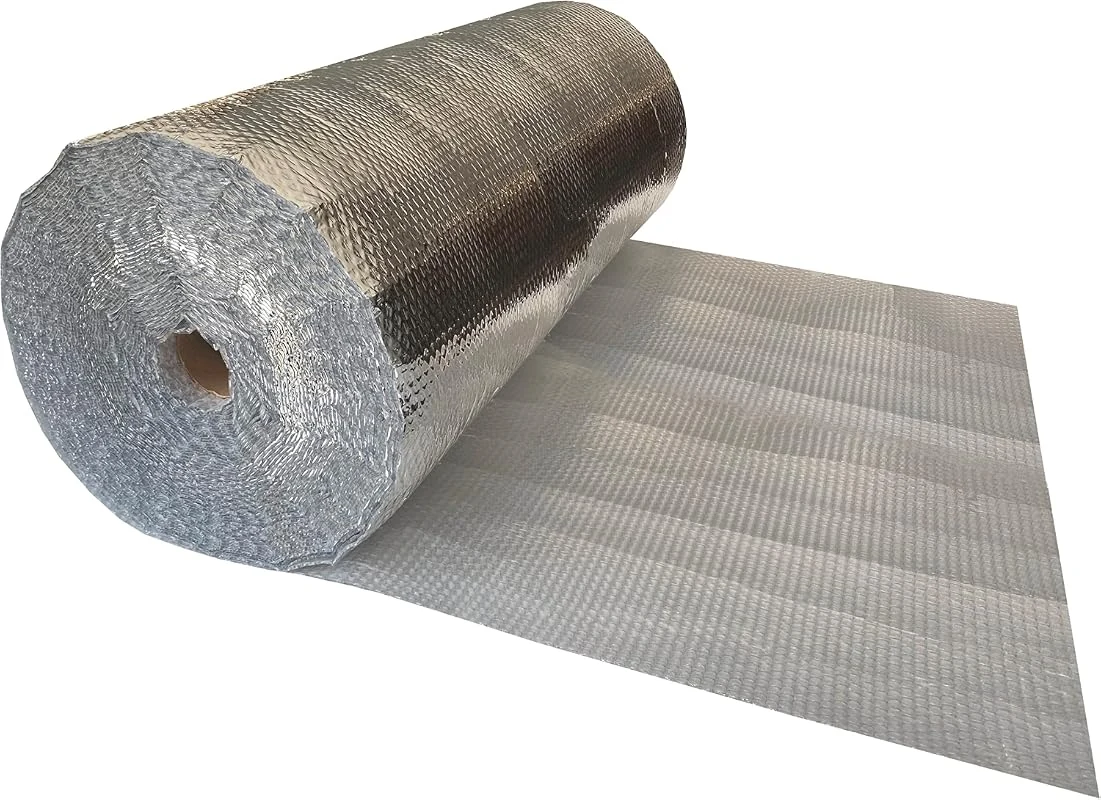 USA Reflective Insulation Bubble Roll, 48 x 125 , Ideal for Home Insulation Projects