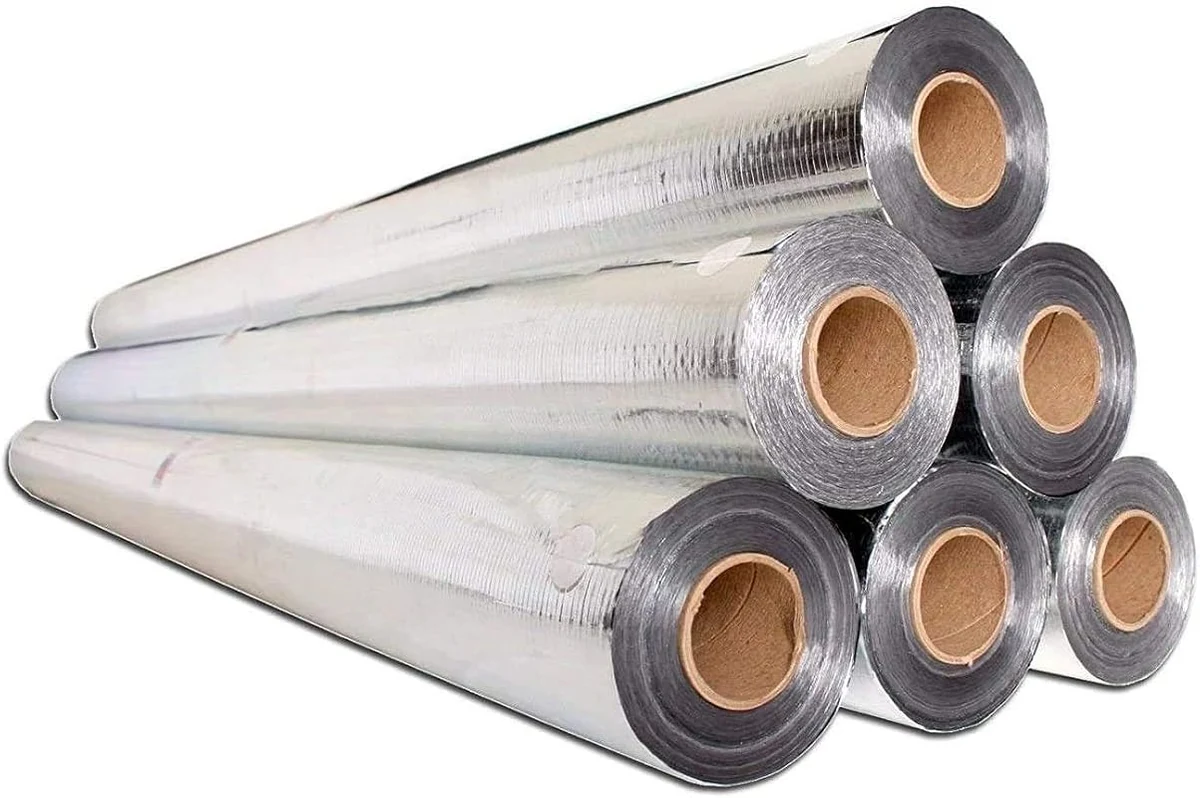 US Energy Products Radiant Barrier Insulation 1000 sqft, Commercial Grade Reflective Solar Attic Foil Wrap