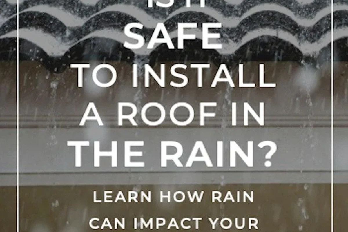 Can You Replace a Roof in the Rain Safely and Effectively