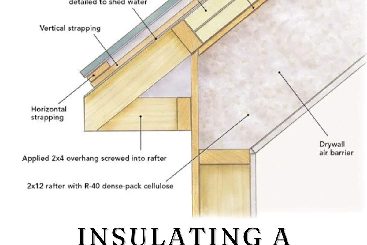 How to Insulate Vaulted Ceiling Between Rafters for Energy