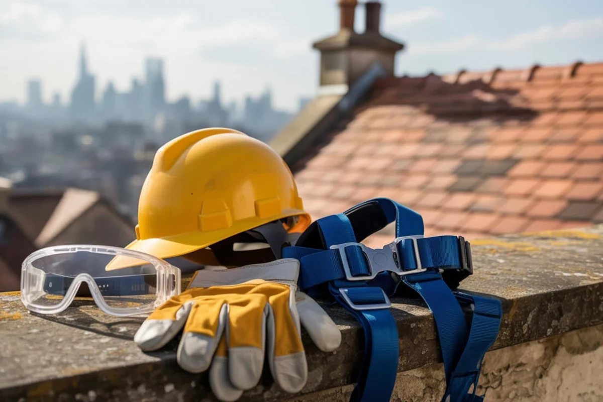 Only Connect Your Harness to Anchor Points Outside