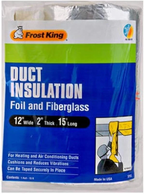 Thermwell Products 12 x15 Fiberglass Pipe Insulation, Efficient Temperature Control