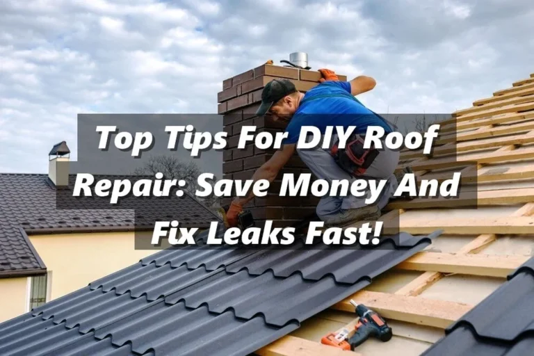 How to Repair a Roof Leak and Save Money on Home Repairs
