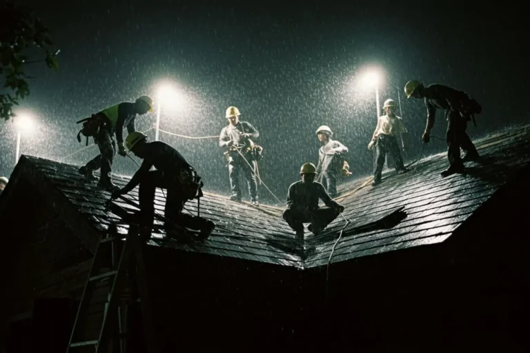 Can Roofers Work in Light Rain and What IT Means