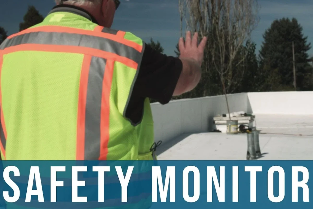 When Should a Safety Monitor Be Used for Roofing to Boost