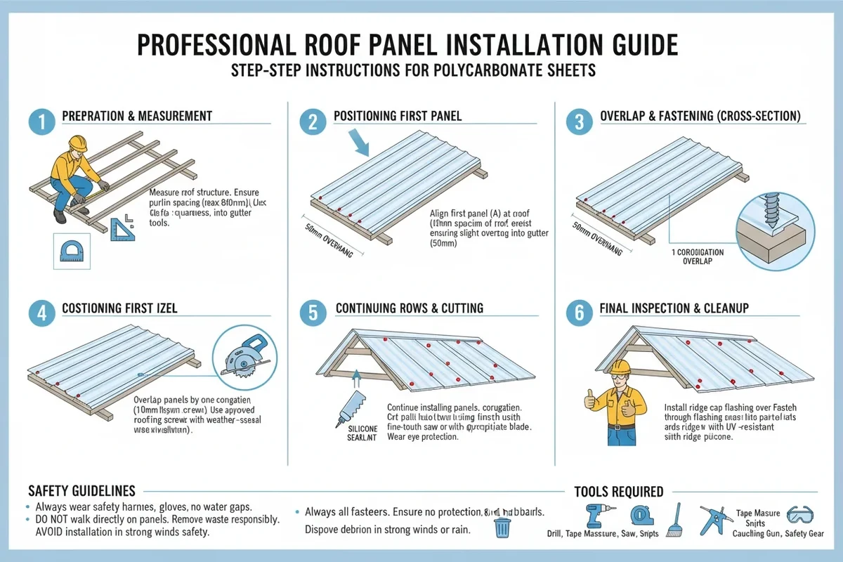 How Is a Metal Roof Installed for Lasting Durability
