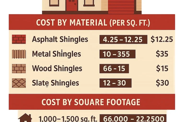 Average Cost to Replace Roof Shingles and How to Budget
