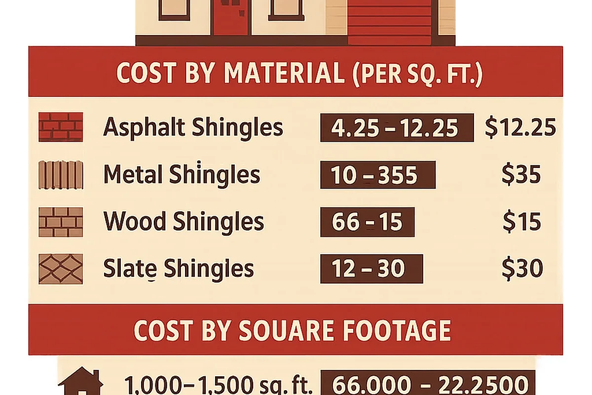 Average Cost to Replace Roof Shingles and How to Budget
