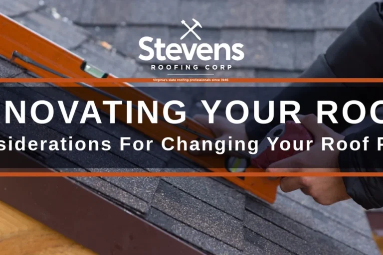 Changing the Roof of a House for Improved Energy Efficiency