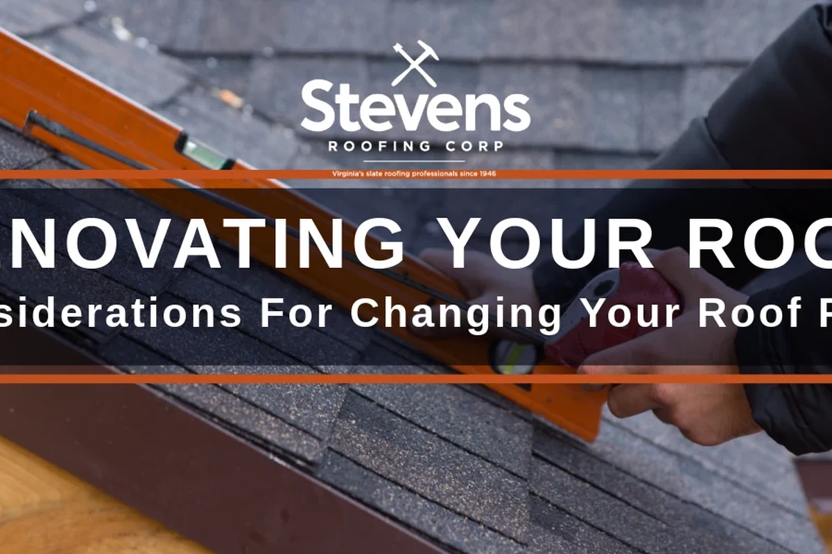 Changing the Roof of a House for Improved Energy Efficiency