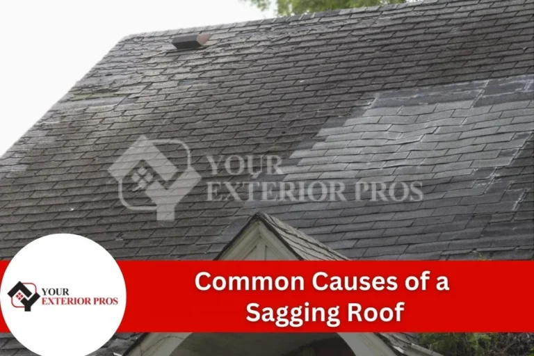 What Causes a Sagging Roof and How to Fix IT Effectively