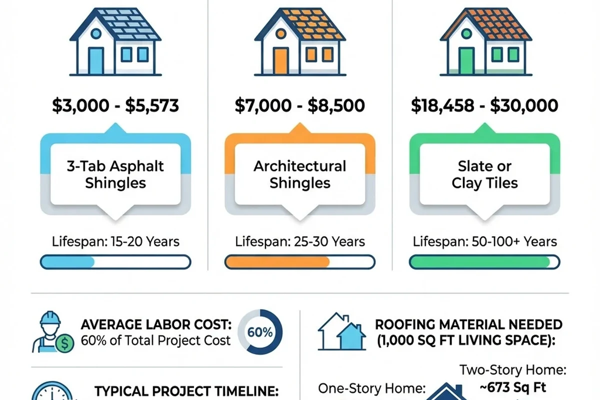 Cost of 1000 Sq Ft Roof What to Expect for Your Budget