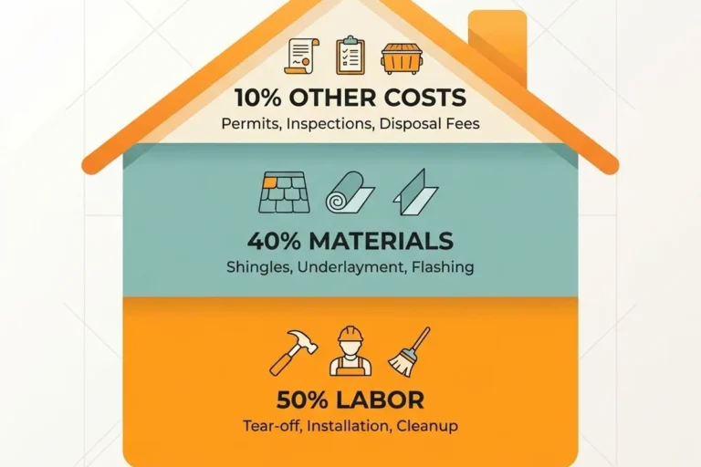 How Much Does IT Cost to Reshingle a Roof and Save Money