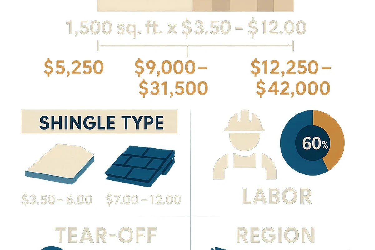How Much Does IT Cost to Replace Roof Shingles and Save