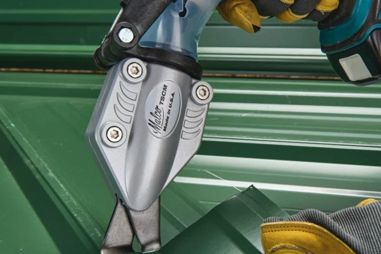 Drill Attachment for Cutting Metal Roofing Quick