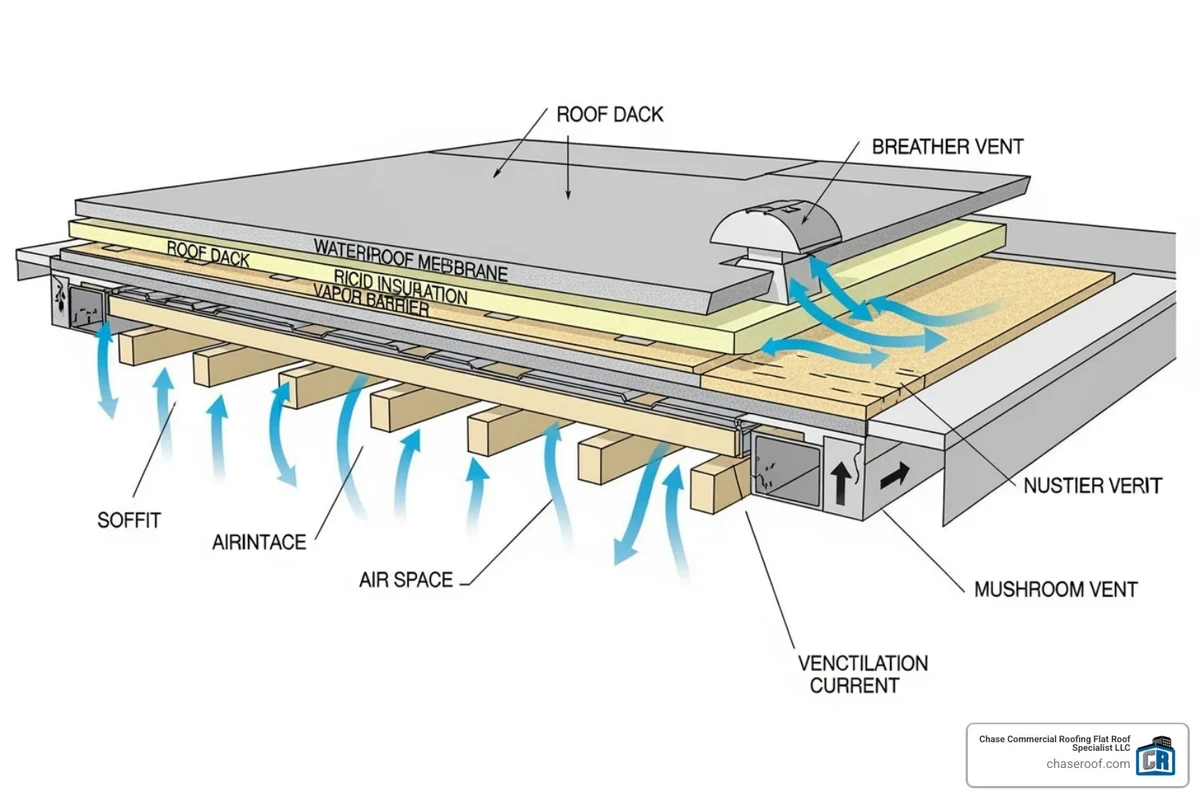 When Ventilating Flat Roofs the Most Common Openings