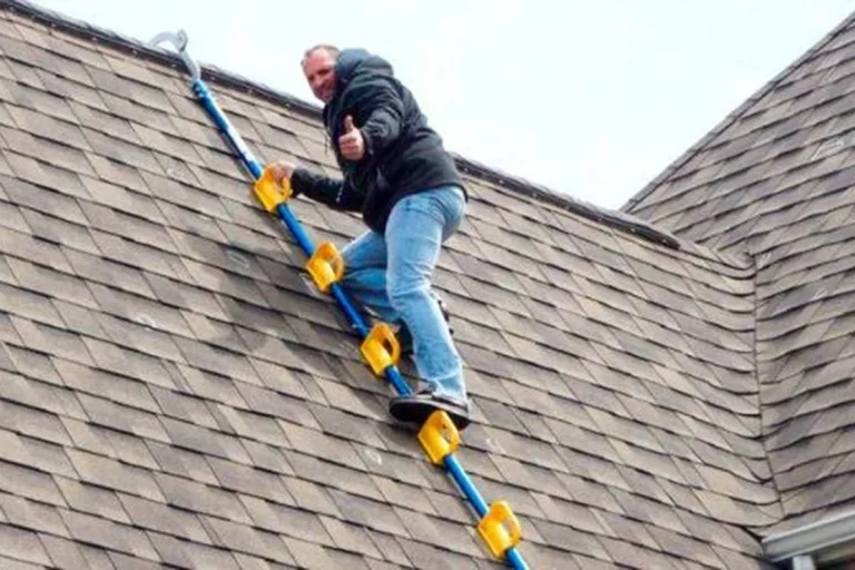 The Goat Steep Assist Roof Ladder Compact Goat for Easy