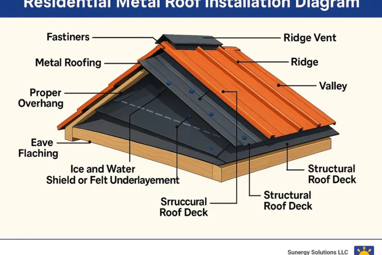 How to Install a Metal Roof on a House for Lasting