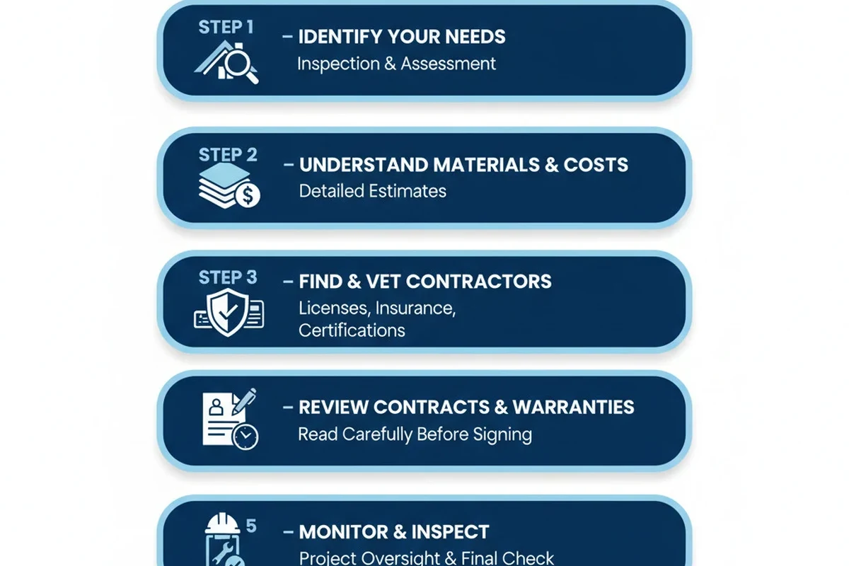 How to Hire a Roofing Company for Quality and Peace of Mind