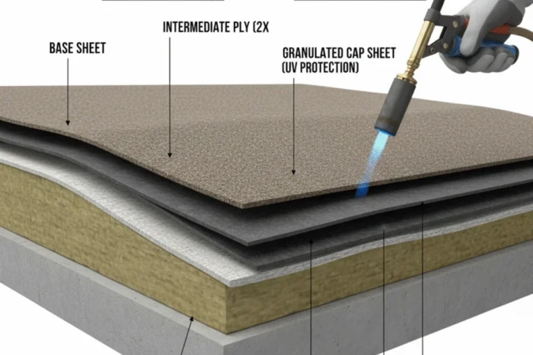 What Is a Torch Down Roof and Why Its Perfect for Your Home