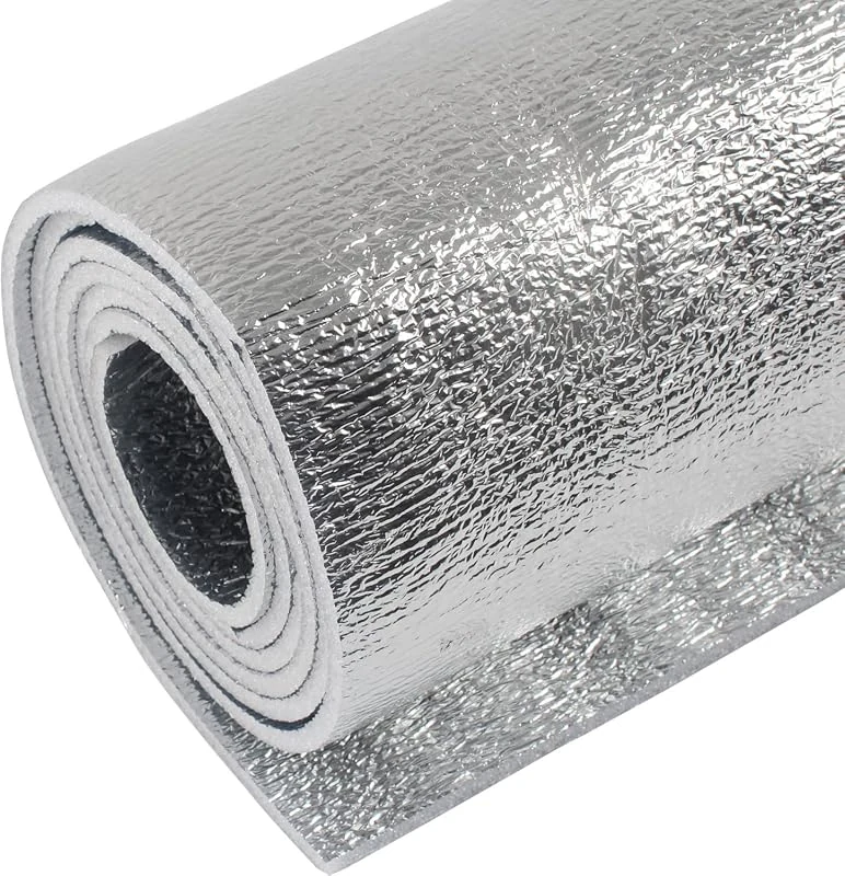 5mm Reflective Insulation Foam Core Radiant Barrier for Ceilings, Walls, and Roofing - 40 x 80