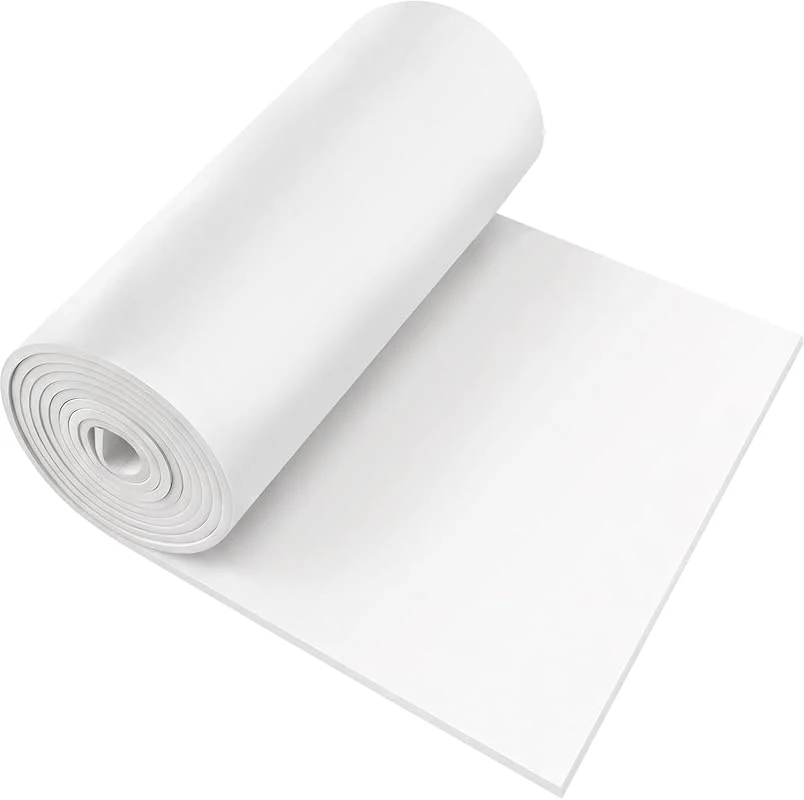 Adhesive Closed Cell EVA Foam Padding Sheets, 12x59x1/4 Inch, Sticky Back Insulation Board