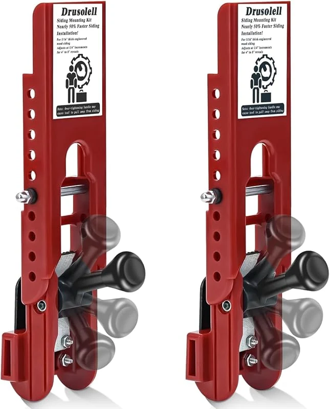 Siding Installation Tools Kit for 5/16-Inch Fiber Cement with Mounting Features