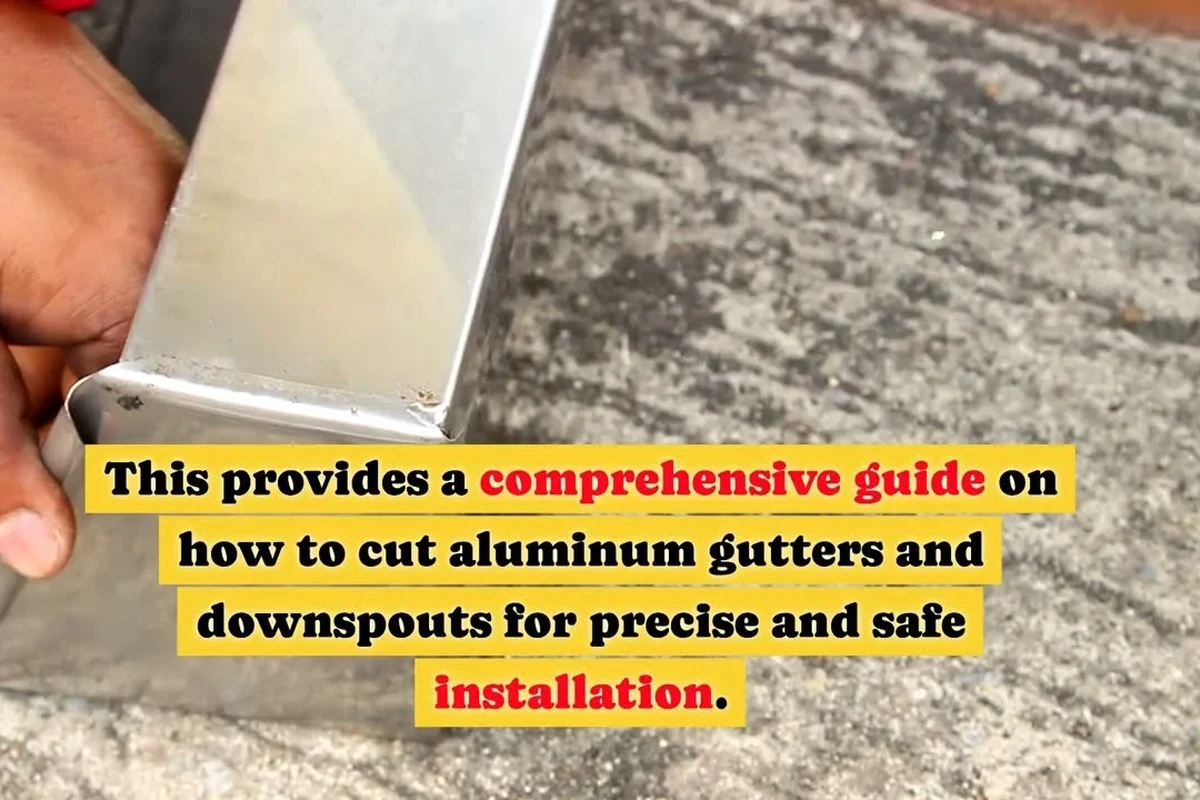 How Do You Cut Aluminum Downspouts for a Perfect Fit Every